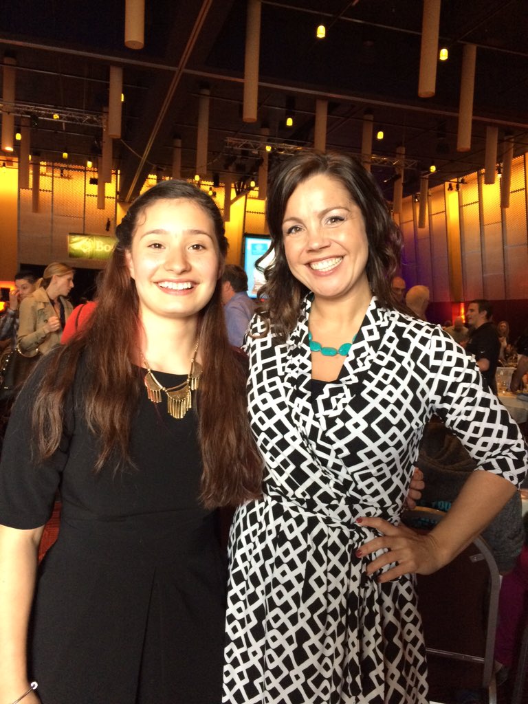 JacksonAVID's tweet photo. Fatima P. was an amazing rep for herself and McKay HS at the B&amp;G luncheon. #avidproud @McKTAT @scotsmandaily https://t.co/JsfSv0NjGS