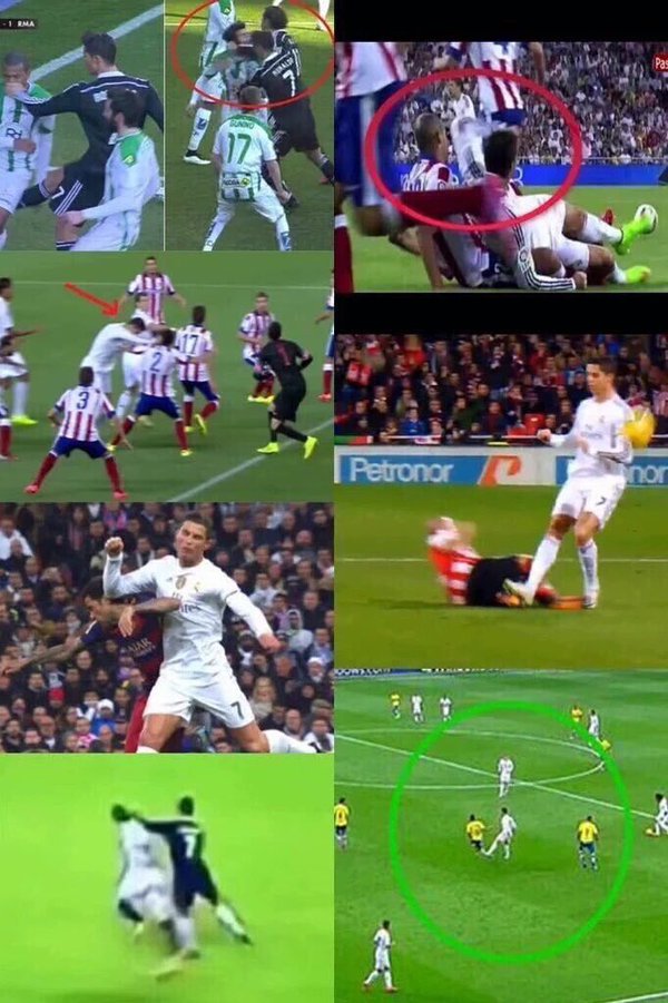 xavismo's tweet photo. Tremendas agresiones de Luis Suárez. https://t.co/pFQ28tmuKb