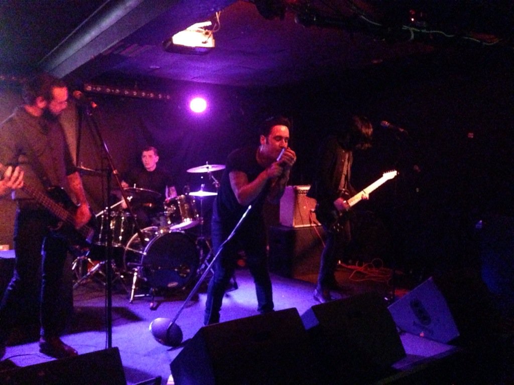 .<a href="/Dedwardians/">Dedwardians</a> bringing their dirty rock 'n' roll to the @wcdipromotions night <a href="/SebrightArms/">Sebright Arms</a>