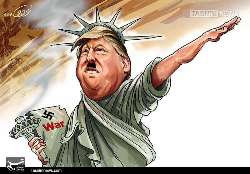 Image result for trump nazi cartoons