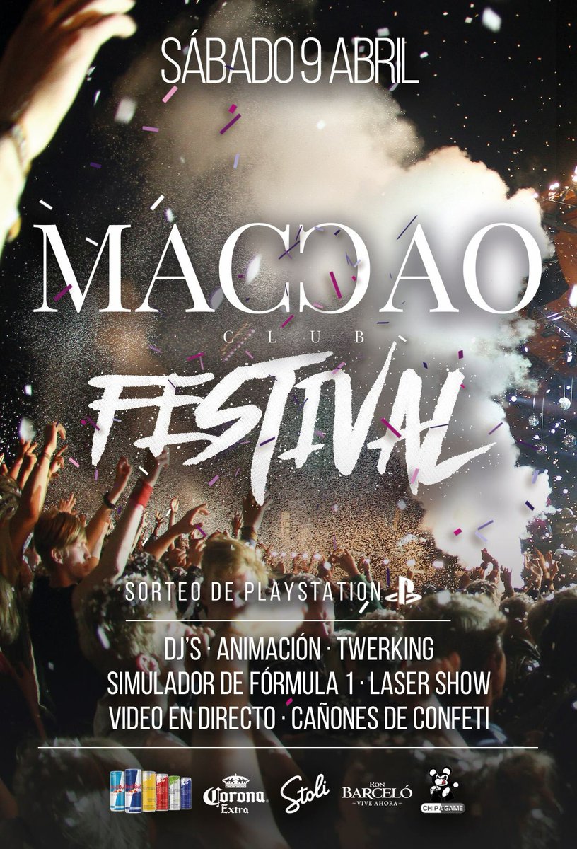 MaccaoClub's tweet photo. Este sábado la liamos 🔥🔥 https://t.co/TVRUqWAM6f