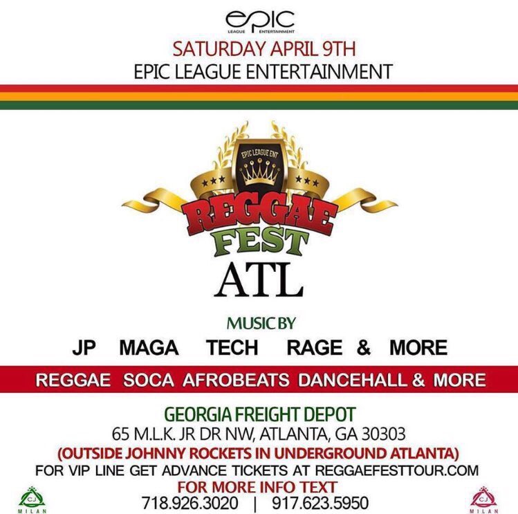 ELITE_DP's tweet photo. This Saturday it's #ReggaeFestATL vs #CollegeFestX ! 🅰TL 4 more days to go #HBCU #SpelHouse #GeorgiaState #AUC #ATL https://t.co/U0aRSeg1oU