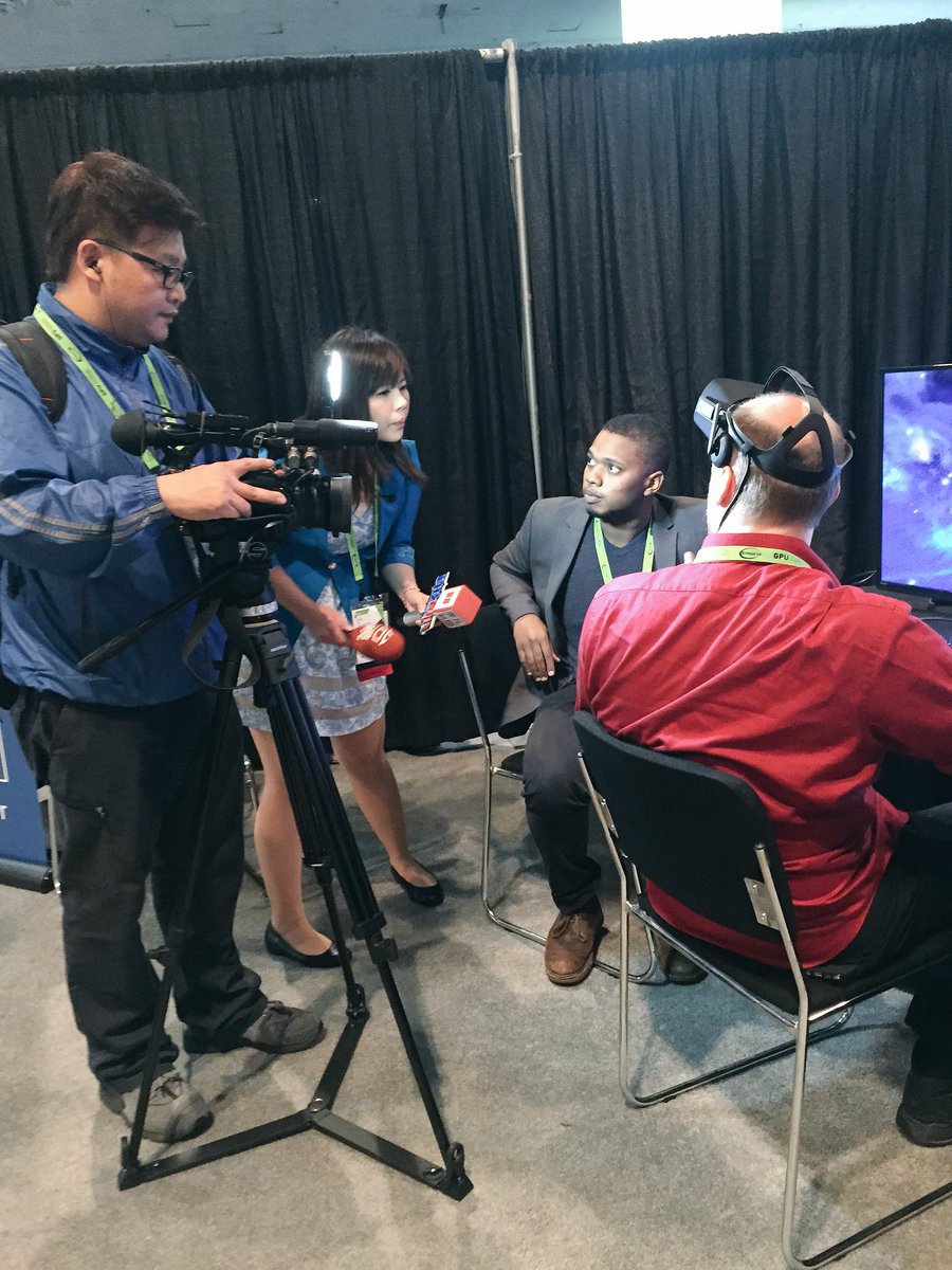 RATLabLLC's tweet photo. We're being interviewed on our 3D data visualization plugin for @envelop_vr! https://t.co/VxYVa1RAFv
