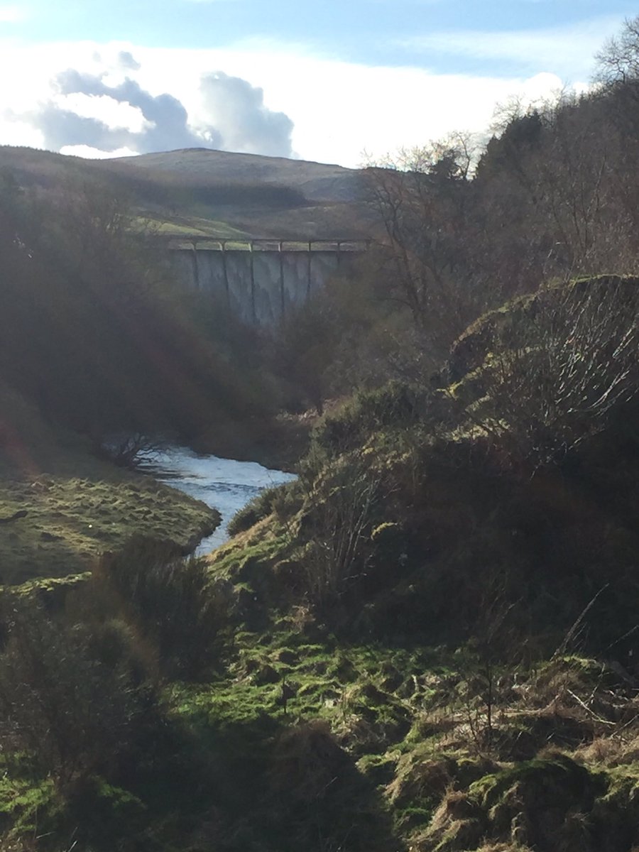 Below Glendevon reservoir today. Such a peaceful and beautiful spot #Perthshire #beautifulscotland