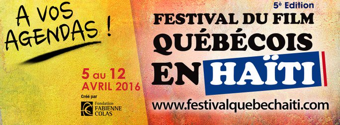 AmbCanHaiti's tweet photo. #Rappel : Le Festival du Film Québécois en Haïti #FFQH commence aujourd’hui @FondationFColas @Fabiennecolas https://t.co/XDe1TJGCjh