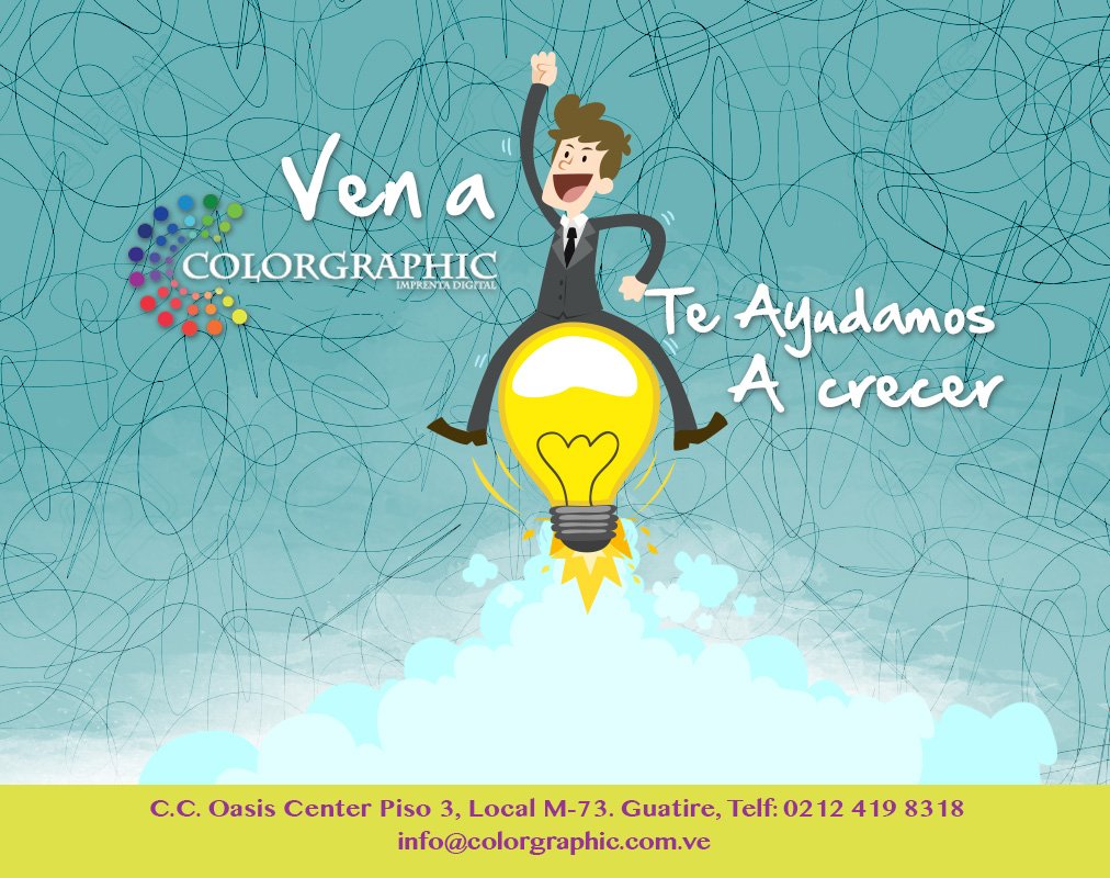 colorgraphicve's tweet image. Para nosotros tú eres importante, por eso queremos darte la mejor atención y el mejor servicio. #Colorgraphic