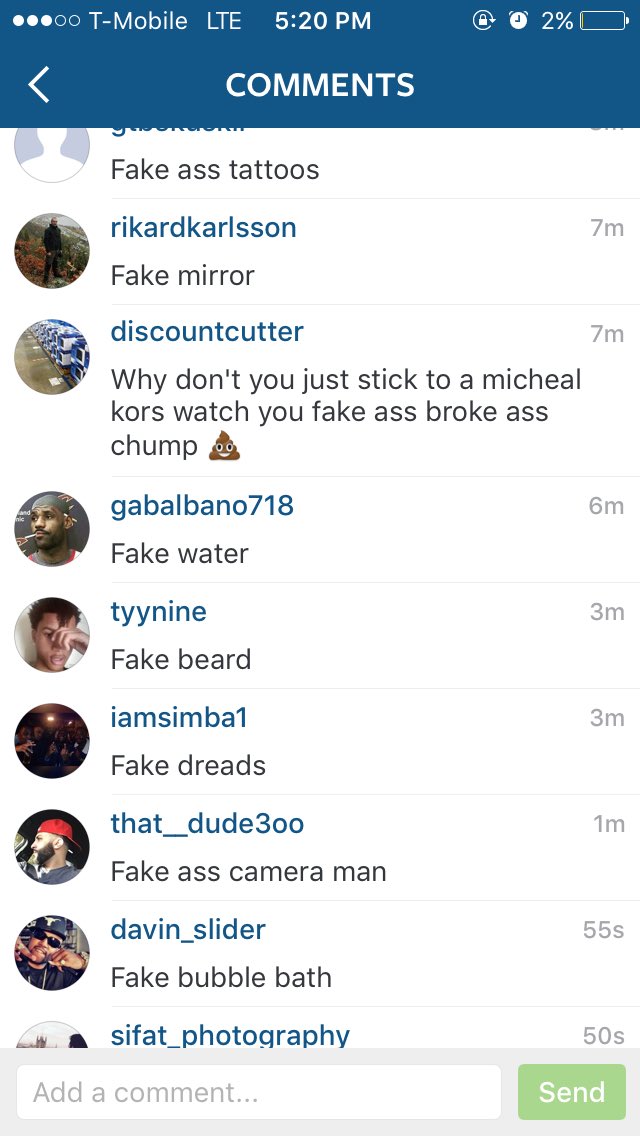 ¯\_(ツ)_/¯ welp @__king_louie__  just exposed by <a href="/FakeWatchBusta/">FakeWatchBusta</a> 😂 currently in his comments