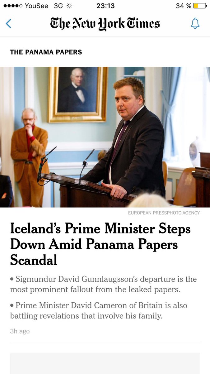 Það langlanglangbesta við þessa forsíðu hjá <a href="/nytimes/">The New York Times</a> er outfittið hjá Óttarri Proppé #cashljós