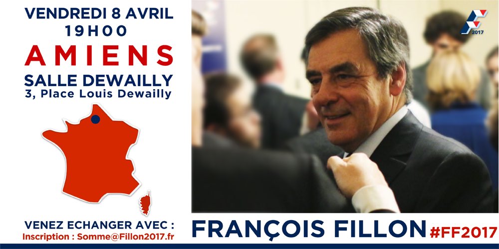 Cedric_RS's tweet photo. Toujours à la rencontre des français, @FrancoisFillon sera à Amiens vendredi ! #FF2017 https://t.co/iHjELR4OcW