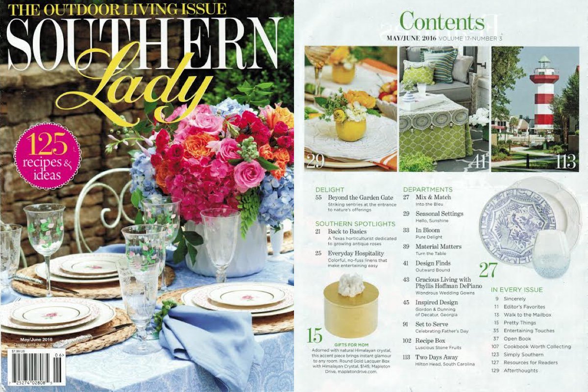 MapletonDrive's tweet image. Our Gold Lacquer Box was featured in @SouthernLadyMag! We couldn't be more excited! #mapletondrive #homedecor