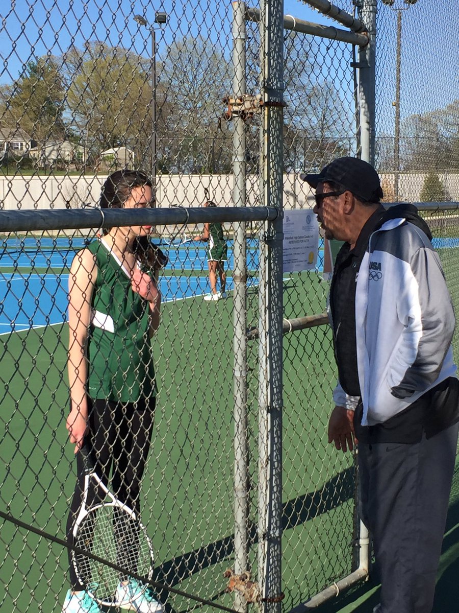 <a href="/WakeGirlsTennis/">WHS Girls Tennis</a> Action @jebsports underway - both sides looking good early on the competition! 🎾
