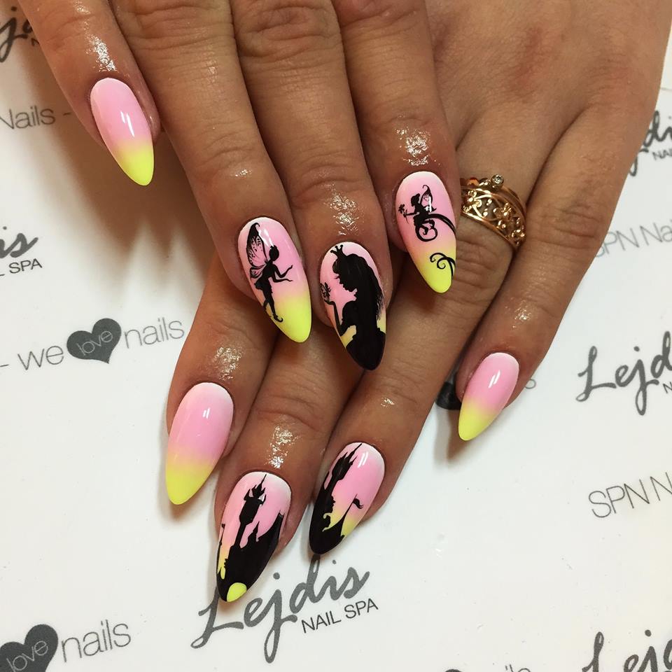 SPNnailsUK's tweet photo. #Goodnight #SPNnailsUK #Goodnightprincess
#Naildesign done using our award winning #UVlaq #gelpolish: 502, 613 &amp; 624 https://t.co/qWhvrnhd4o