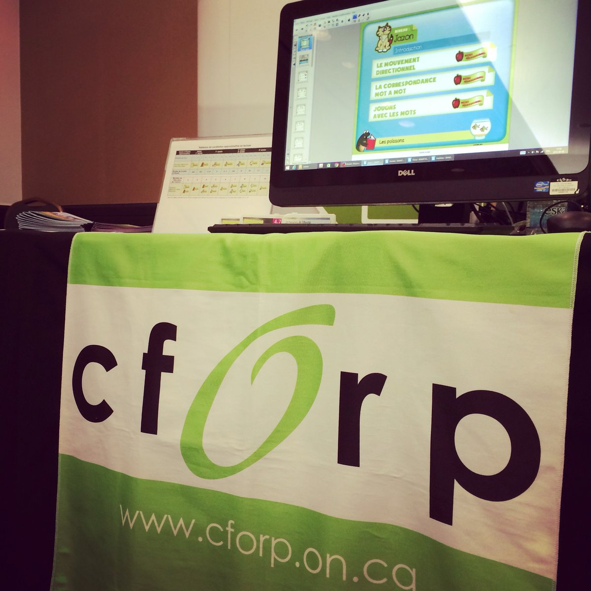 En direct de l'ADFO où je vous présente les nouveautés du @CFORP