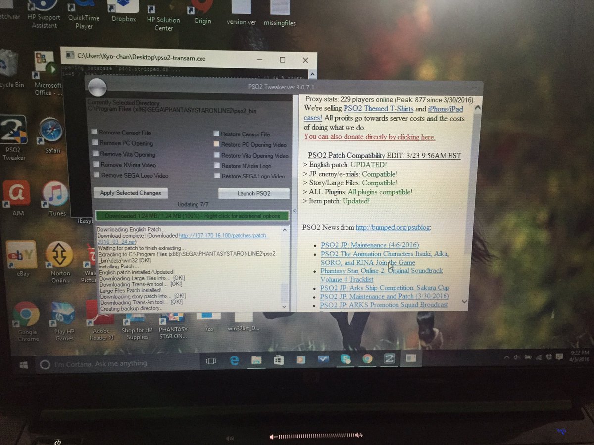MeredithBodigor's tweet photo. Nothing like waiting for the #Englishpatch to finish downloading so I can play #PhantasyStarOnline2 #gamergirl #love https://t.co/5KC71bCgFG