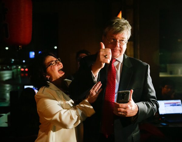 PostCrescent's tweet image. BREAKING: Incumbent Tim Hanna defeats challenger Josh Dukelow for Appleton mayor.