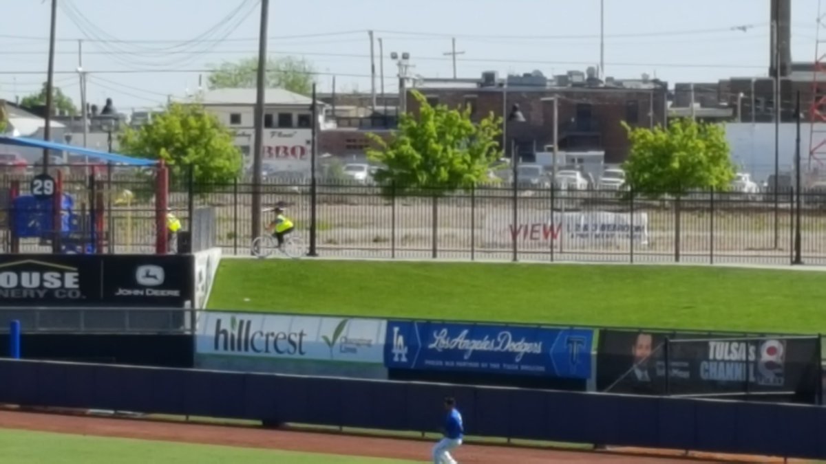 NancyClinesmith's tweet photo. Thank you Tulsa Drillers for having the Emerson Bike Club today!!!  #successTPS https://t.co/kRRVBpsC6U