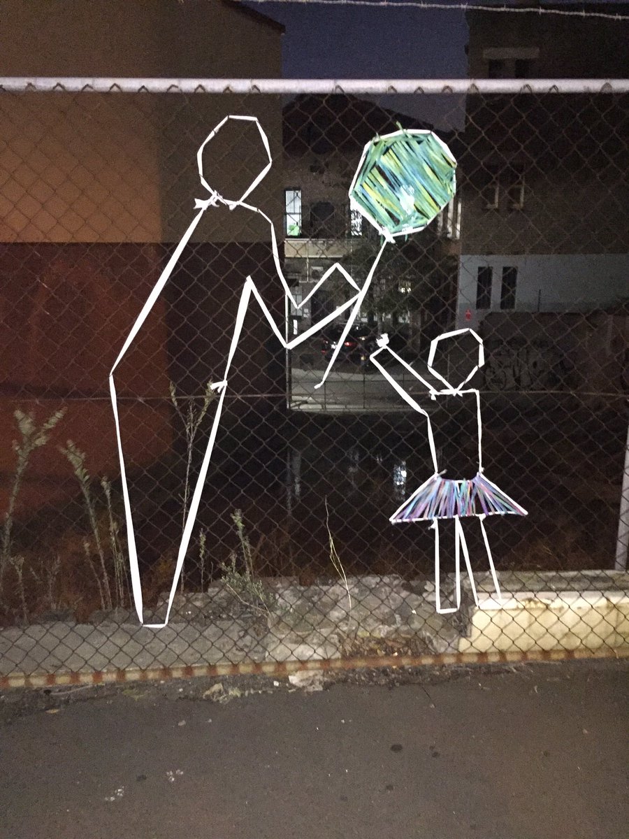 StephanMeyn's tweet image. Street art I found while walking home from work