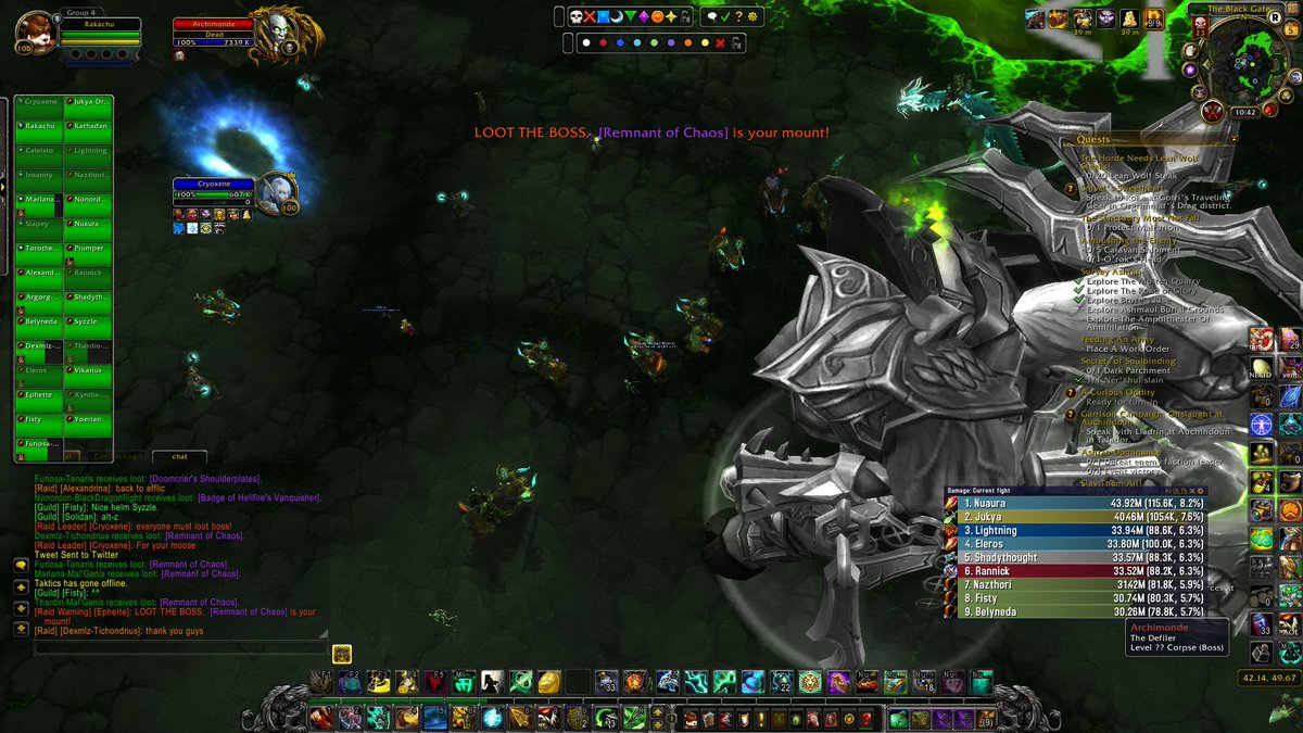 OutcastsRaka's tweet image. Hey @WarcraftDevs and @Celestalon, I think we killed Archi too hard during #MooseAWish