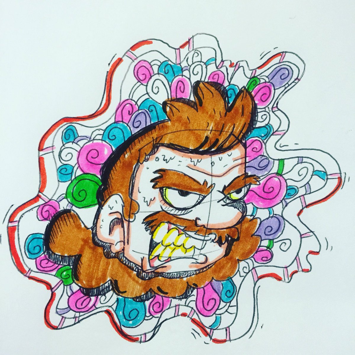 joshstifter's tweet photo. Most days I miss this guy... #timtheterrible #sketch #doodle https://t.co/0QrD9pDLCa
