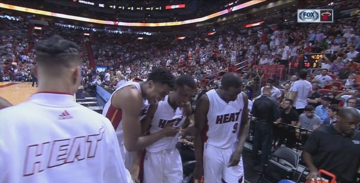 HOME WIN!  The Heat back at home take care of the Pistons... bit.ly/1XfZJVz https://t.co/Gh5yLNttOz