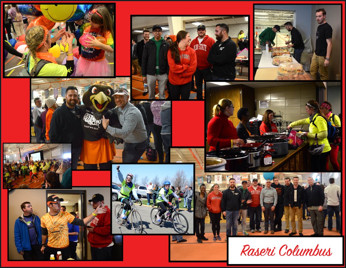 RaseriInc's tweet photo. Our office volunteered for Bikes For Tikes at BGSU over the weekend! #DanceMarathon #RaseriColumbus #BikesForTikes https://t.co/yHjFy17BMi