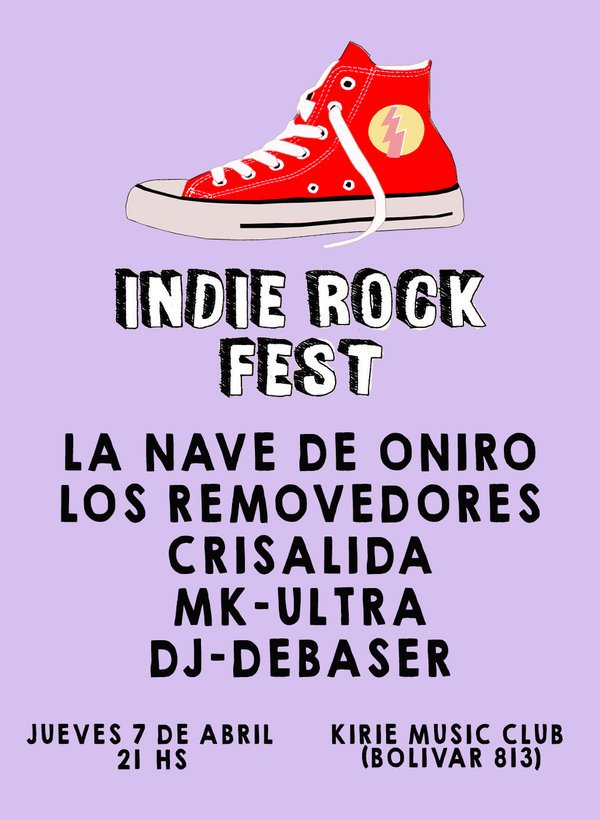 indierockfestar's tweet photo. ► Este jueves se viene la segunda edición del Indie Rock Fest: https://t.co/4OrvzT4hlj https://t.co/rW5I3Dsh30