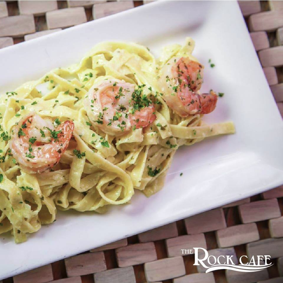rockcafebvi's tweet photo. It's impossible to not overindulge on the many delicious plates. #TheRockCafe #BVI #delicious #dinner #pasta #happy https://t.co/f6Q9PYiBXH