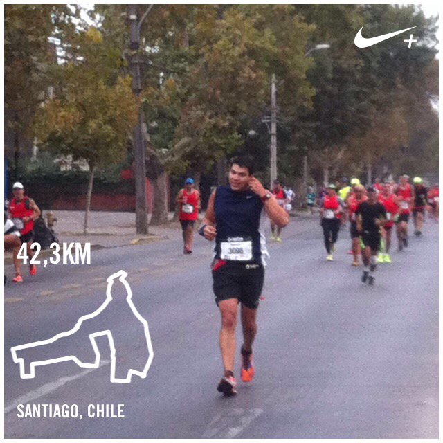 vaquero_trail's tweet photo. Mi primer maratón! #eMDS2016 #MundoRunningTeam Acabo de correr 42,3 km con Nike+. https://t.co/EFRqkxlJUq #nikeplus https://t.co/qGHEZMneTy