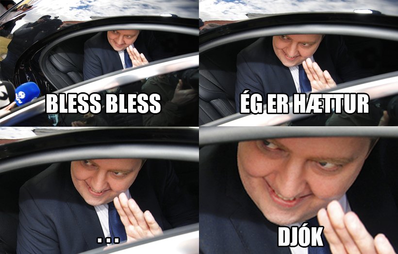 Sigmundur Davíð Gunnlaugsson - Forsætisráðherra?
#cashljós #panamapapers