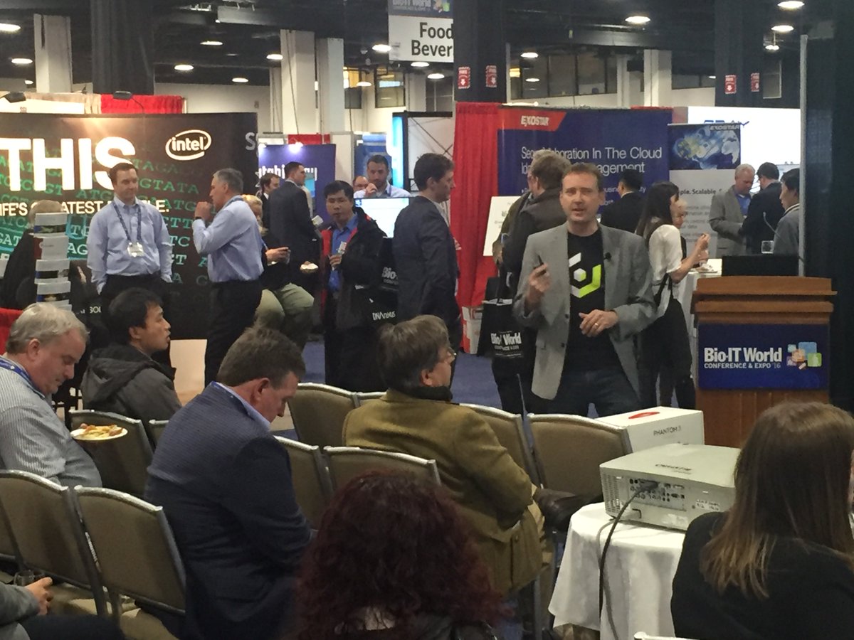 CloudianStorage's tweet photo. .@CloudianP addresses @bioitworld: science needs petabyte-scale cloud storage. #smartdatastorage #HyperStore https://t.co/tZB3latgx2