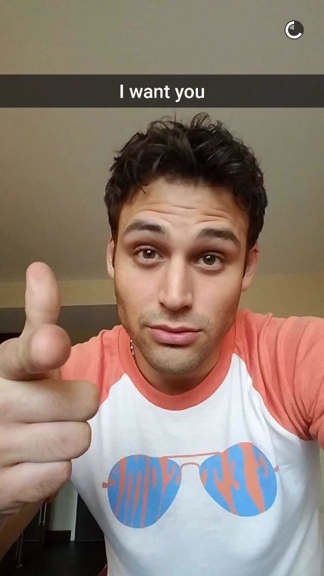 guzmanteam1's tweet photo. @EWSMovie promo fun 🙊 😍 #RyanGuzman on snapchat https://t.co/KxJcFAV5tH
