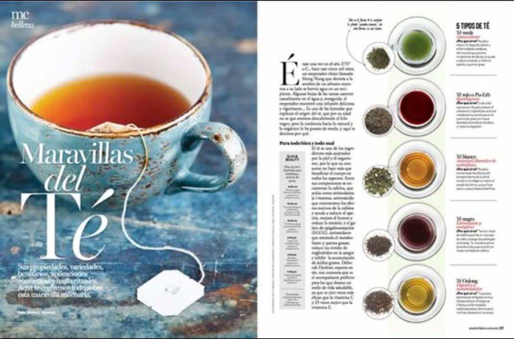 ZomaTeaCo's tweet photo. Muchas gracias @MarieClaire_LA por el artículo #tea #health #matcha #stayinbalance #organic https://t.co/qakkFy5mtV