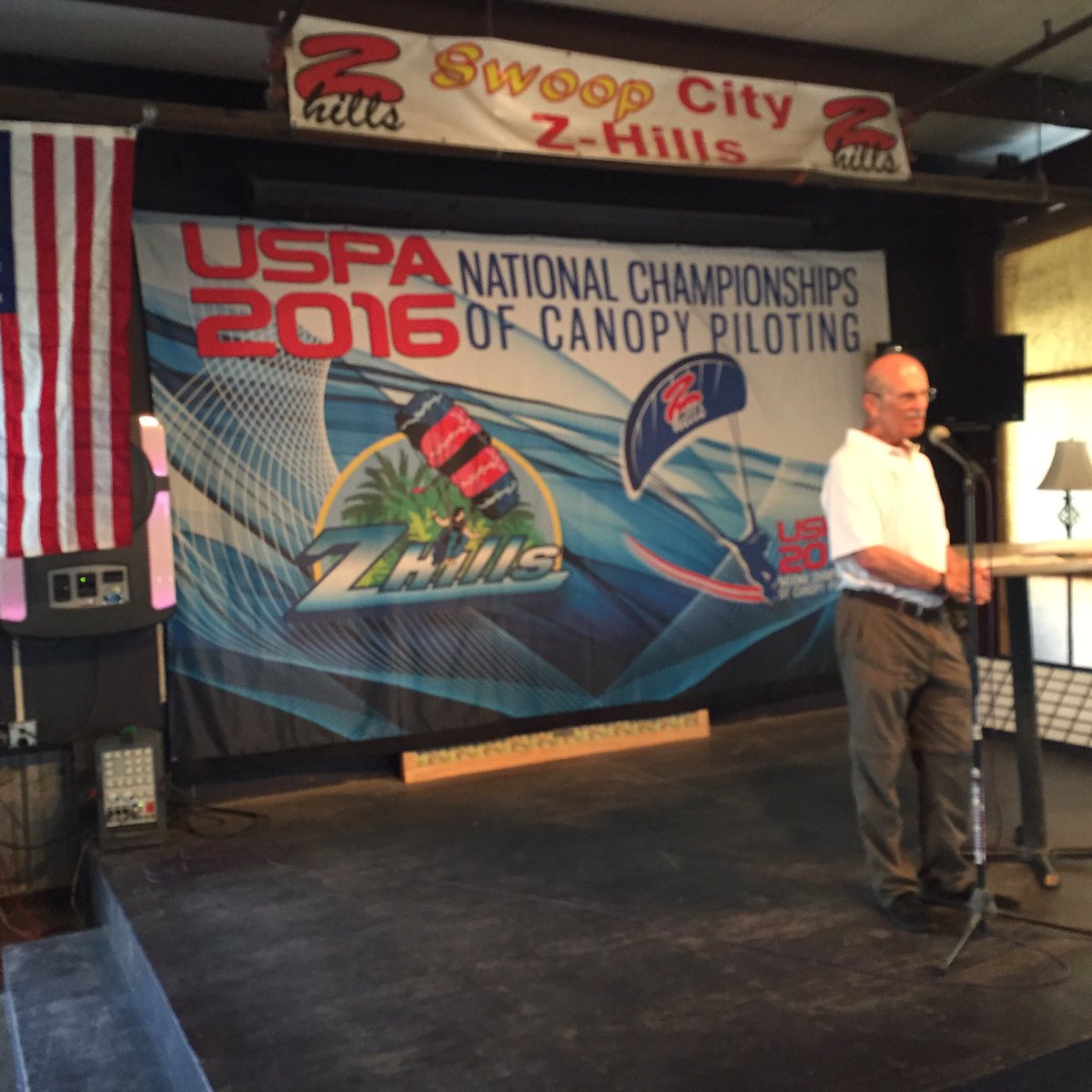 USPA CP opening ceremonies underway, comp starts 0730 tomorrow