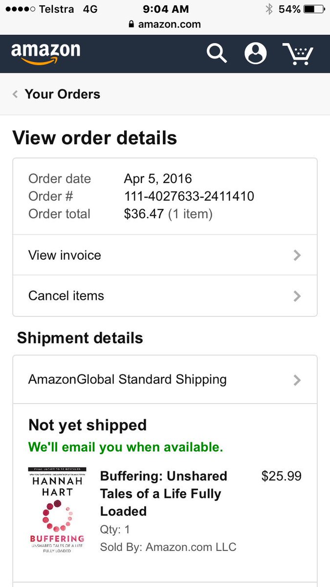 brookemus's tweet photo. @harto only 194 days plus postage to wait.. 😁😫 https://t.co/MT3D3GwQvf
