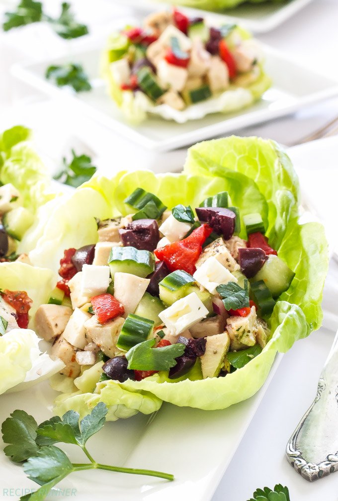 SocietyCulinari's tweet image. #Greek #ChickenSalad #LettuceCups...#Easy #LowCarb #HighProtein #Dinner! buff.ly/1q2dM6g via @RecipeRunner