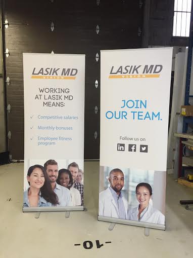 StudioGraphicsM's tweet photo. Lasik MD banner stand
#graphicdesign #3mpreferred #largeprint
#design #branding #companywork https://t.co/LNLcOqaX76