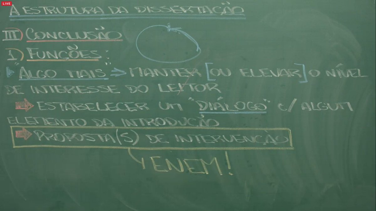 gotoufrj's tweet photo. Prints 1, 2 e 3 da aula de #redação #DescomplicaAoVivo https://t.co/RAiSwneJke
