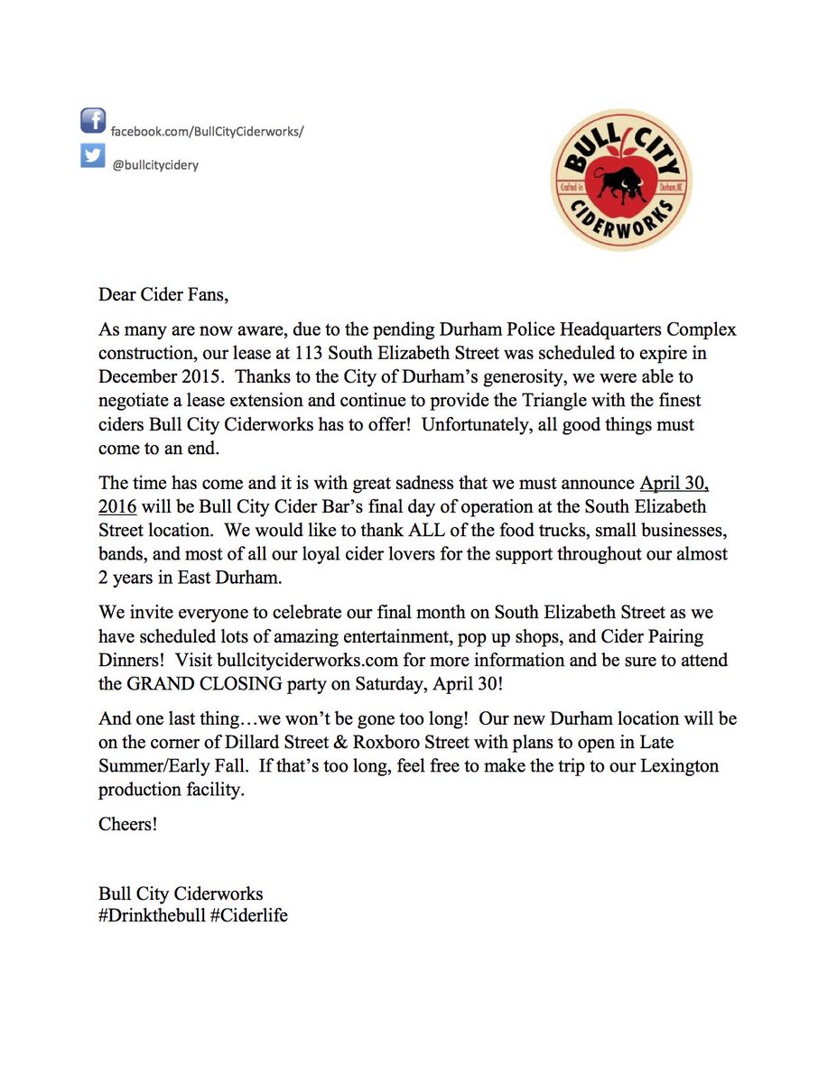 Bull City Ciderworks tweet media