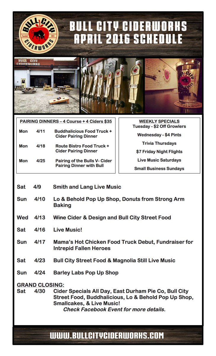 Bull City Ciderworks tweet media