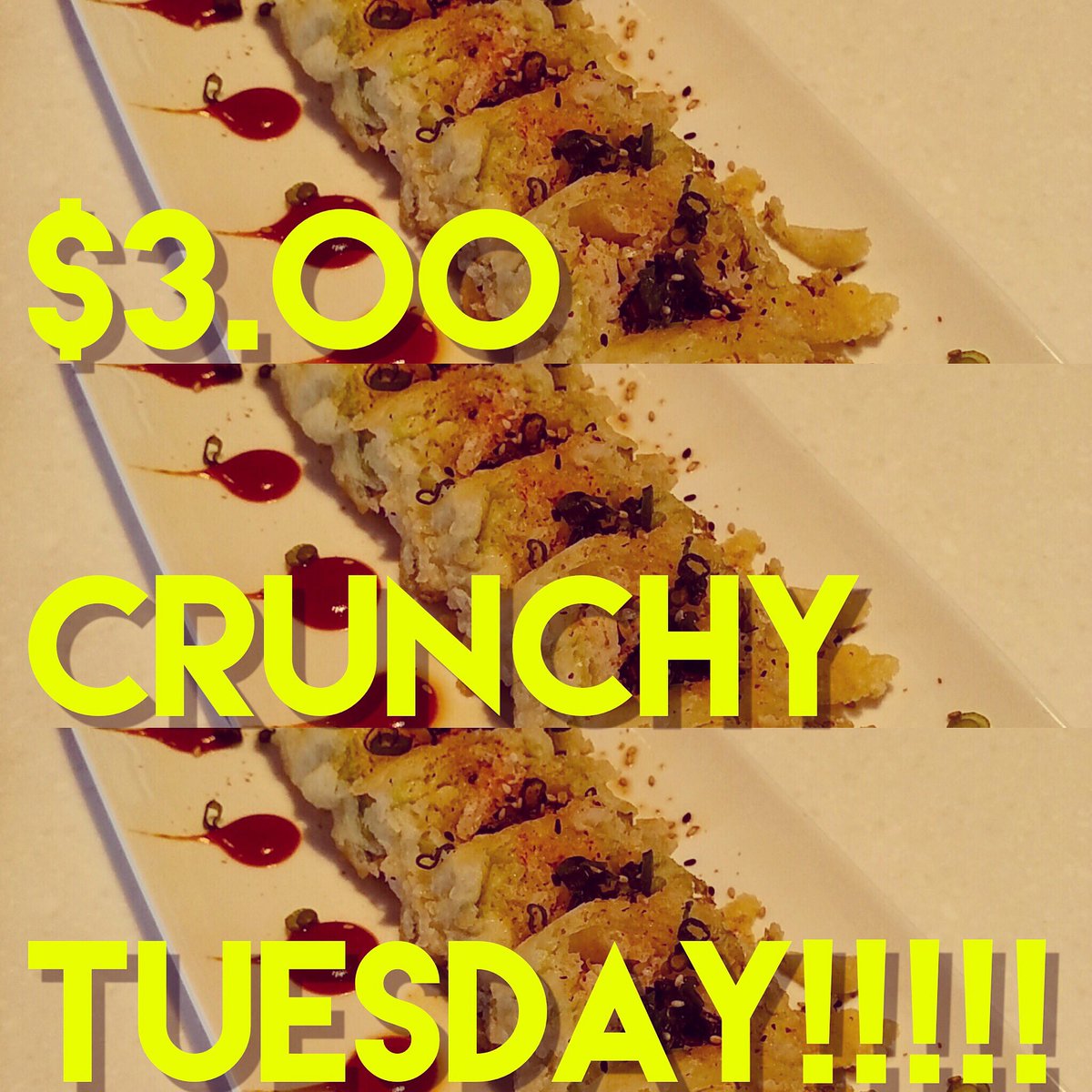 Nomzilla's tweet photo. Thank God It's Tuesday!
$3.00 Crunchy rolls all day
-Crunchy Cabbage
-Crunchy Shrimp
#Nomzilla #EastNashville https://t.co/e25Ukwk7XG