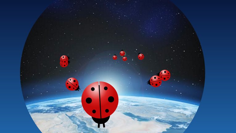 cccpens's tweet photo. #bugsCCC pen #1! 
Robotic ladybugs in space by @w3unpocodetodo
https://t.co/gJQMctJ4Ph https://t.co/WHCvkum4k3