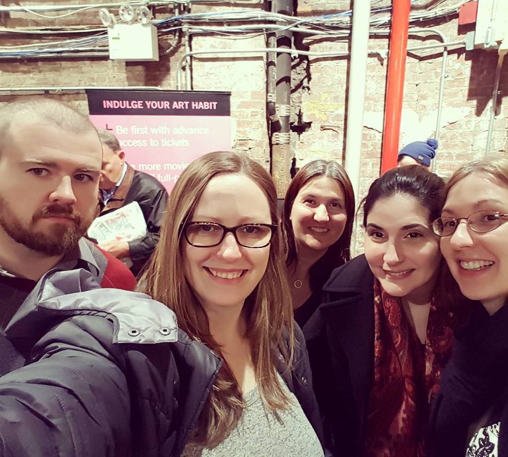 Jacq_Rowe's tweet photo. We are BAMing it up and seeing David Tennant in Richard II! #rscrichardii #kingandcountry https://t.co/kHV2D8XVqm https://t.co/WTrC3F35ex