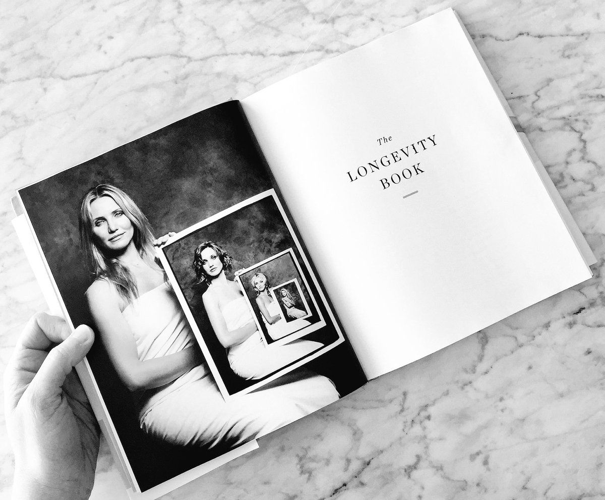 Currently reading @CameronDiaz's brand new book #TheLongevityBook ... #LOVE instagram.com/p/BD1YcDIrGEc/