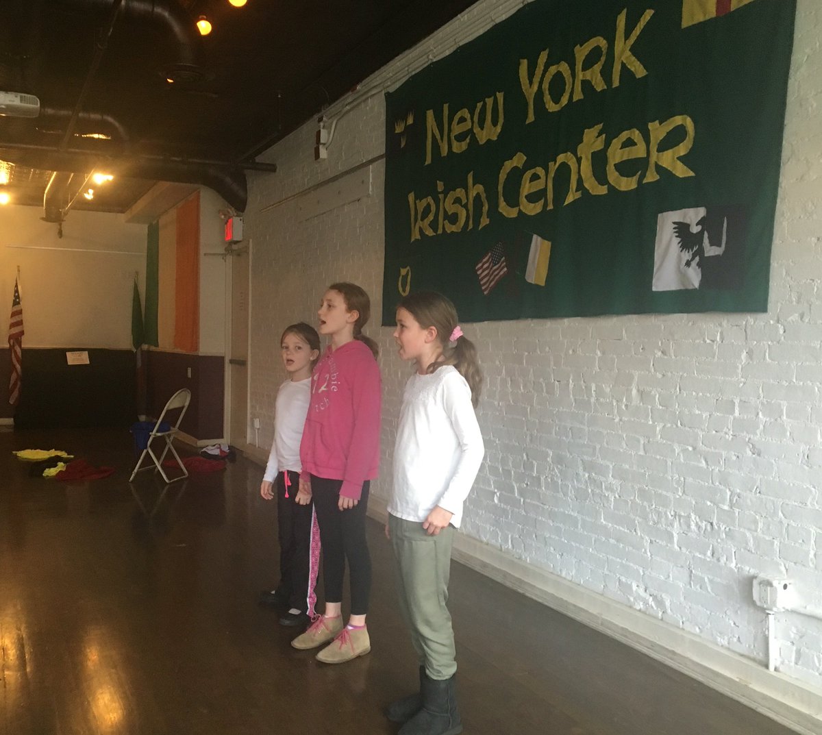 Massive thanks <a href="/NYIrishCenter/">New York Irish Center</a> for letting us practice for #ScórNY over the past few weeks. <a href="/ScorNYC/">Scór New York</a>