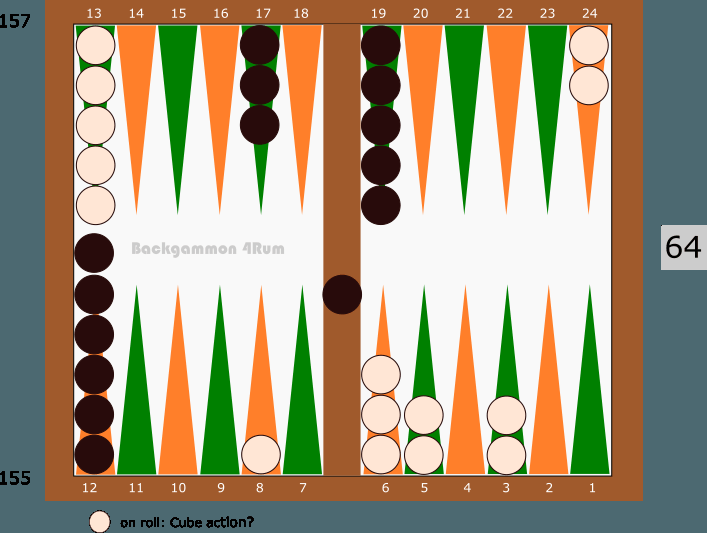 backgammon4rum's tweet image. Blitz reference positions: double/take backgammon4rum.com/2016/04/05/bli…