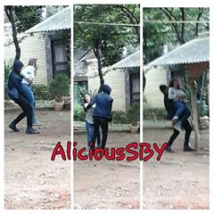 Aprilvers96's tweet photo. "Selamat tgl 6 yg ke 23 Couple penomenal kangen kalian,kangen tingkah konyaol kalian saat di lokasi.#23BulanDIGOSISI https://t.co/8geXLAMEAM