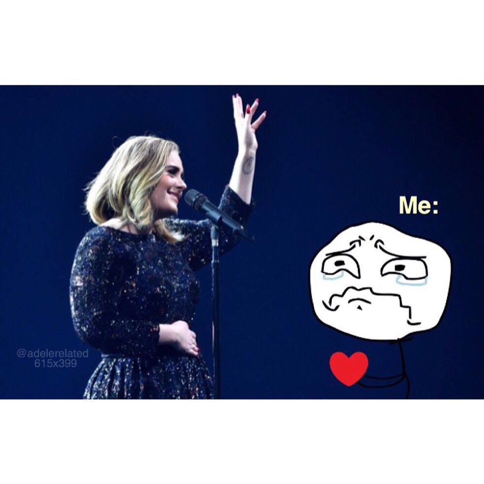 adelerelated's tweet image. Yup, pretty much! #adele #AdeleLive2016