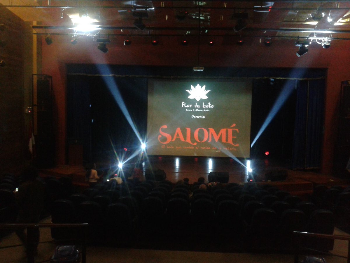 FLOR DE LOTO
"SALOME"
Servicio: Iluminación profesional
Teatro municipal - 01/04/2016
WAYRASOUND.COM