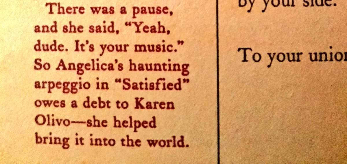 Lin_Manuel's tweet image. Here is your first Satisfied annotation from the #Hamiltome. Can't wait for you to read the whole thing.
