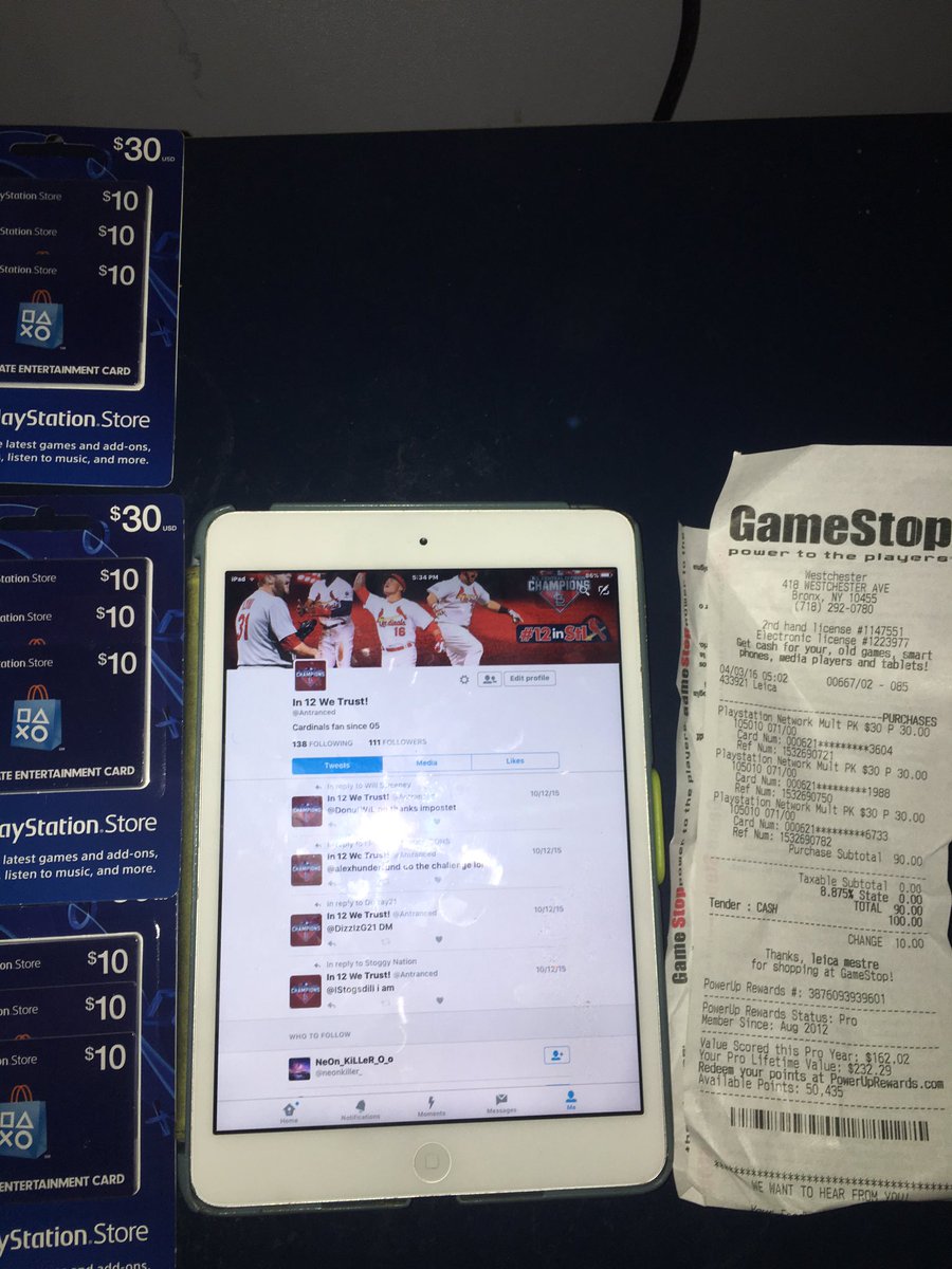 Nimzo1207's tweet image. 90$ Worth of PSN Codes Trading For PayPal $ @InQRTs @6odlikeRTs @DNR_CREW @NightRTs @Retweelgend